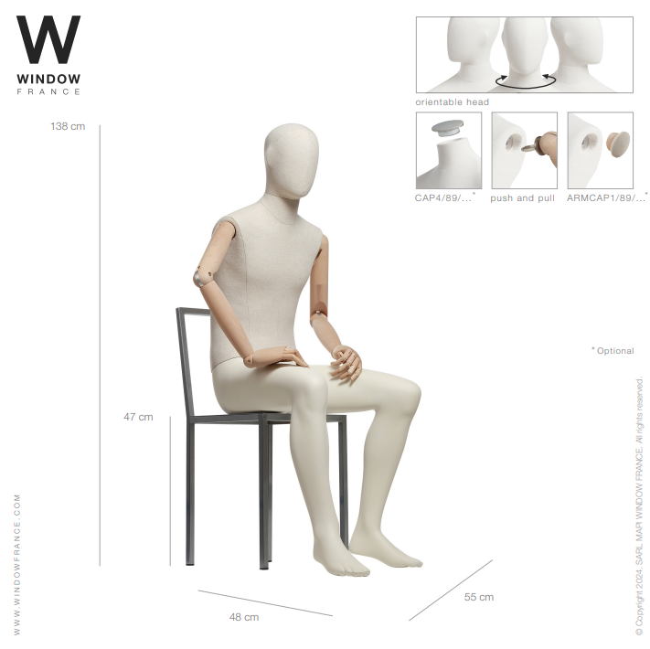 【WINDOW FRANCE】VOGUE VINTAGE 8910_FABRIC