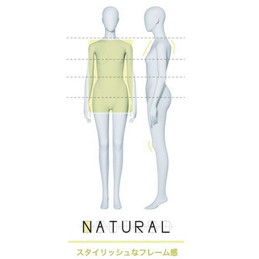 【骨格診断マネキン】SQUELETTE|721EA ナチュラル