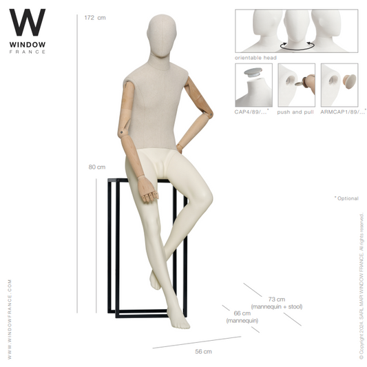 【WINDOW FRANCE】VOGUE VINTAGE 8907_FABRIC