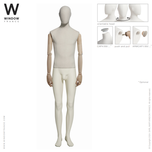 【WINDOW FRANCE】VOGUE VINTAGE 8908_FABRIC