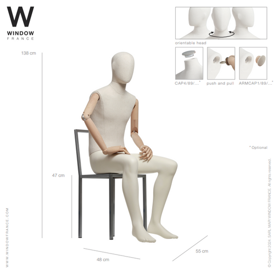 【WINDOW FRANCE】VOGUE VINTAGE 8910_FABRIC